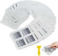 80PCS 4"x4" Disposable Hair Drain Stickers, Anti-Blocking Filter Screen by Kucucyle