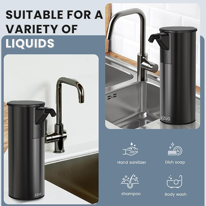 Automatic Soap Dispenser Touchless 11.8oz/350ml Four-Level Adjustable Dispenser - Image 5