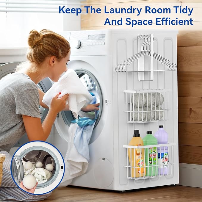 Magnetic Dryer Ball Holder and Magnetic Hanger Holder - Image 5