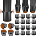 BALEINE 16 Pack Silicone Chair Leg Floor Protectors, Stool Leg Protectors Cap by BALEINE