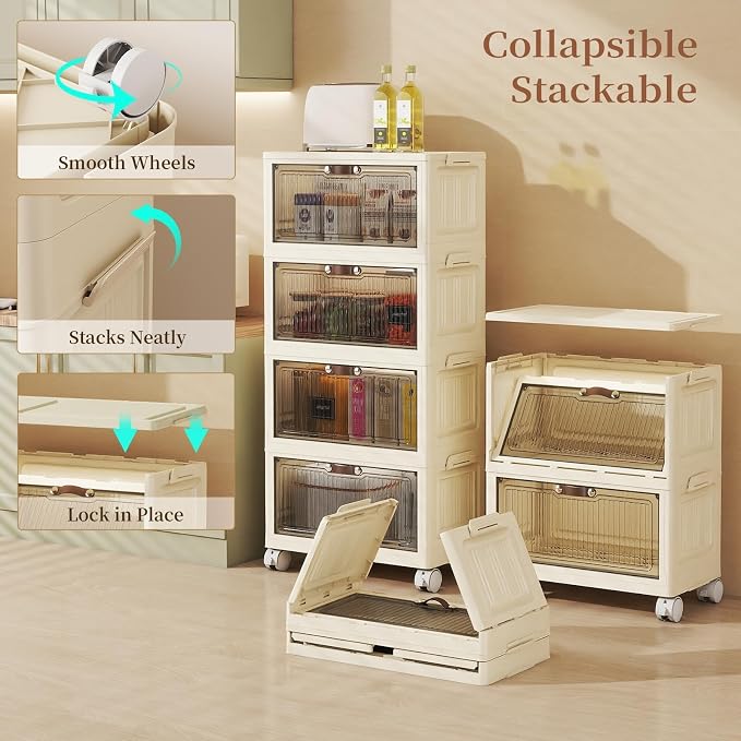 3 Tier - 48QT Storage Bins - Image 6