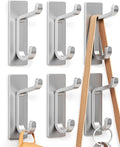 Wall Hooks for Coat and Towel: 13LB Adhesive Door Hanger Stick on by pickpiff