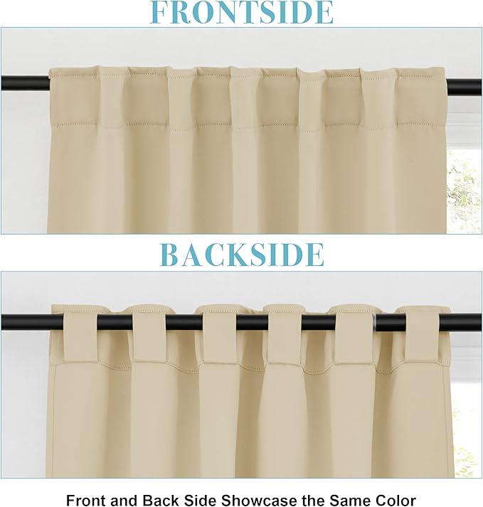 RYB HOME Small Window Curtains - Image 4