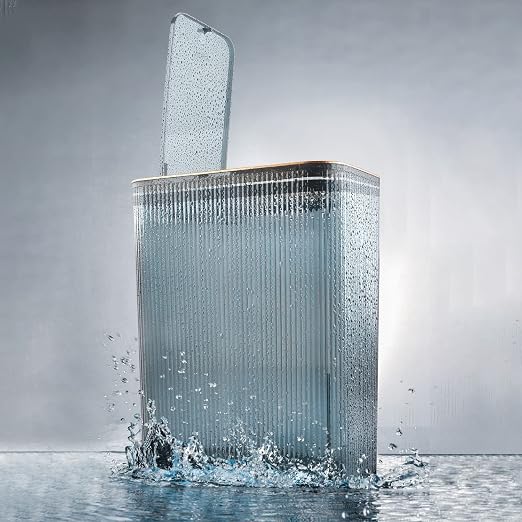 Transparent Trash Can, Bathroom Trash Cans - Image 6