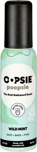 OOPSIE POOPSIE Wild Mint Before & After You Go Toilet Spray 2oz by OopsiePoopsie