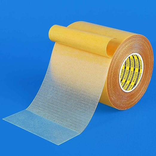 Double Sided Tape Heavy Duty, 3.2in x 33FT, Universal High Tack Strong Wall by MILEQEE