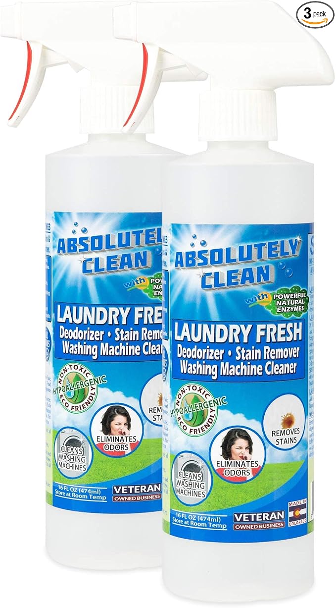 Absolutely Clean Amazing Laundry detergent liquid Stain and Odor Remover by AbsolutelyClean