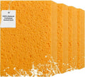 4 PCS Large Natural Cellulose Sponges 6x4x2 Inch by MtJun