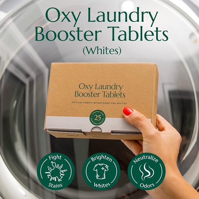 Cleanomic - Oxy Laundry Booster Tablets - Oxy Cleaner Laundry Stain Remover - Image 2