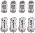 8 Pcs Mop Slippers Socks Floor Cleaning, Microfiber Shoe Covers dust Washable by WellMall