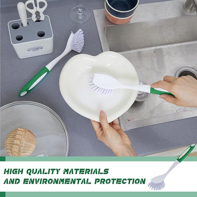 Hsei 30 Pcs Kitchen Scrub Dish Brush Bulk - Image 5