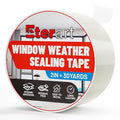 Transparent Weatherproof Seal Tape 2" x 30 Yards, High Strength Waterproof by Eterart