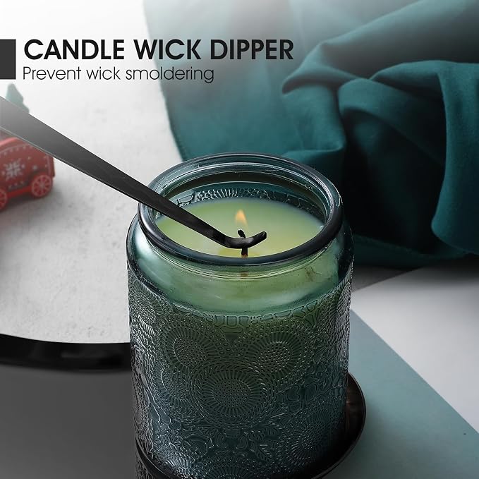 PATOISE 3 in 1 Candle Accessory Set, Candle Wick Trimmer Cutter, Candle Snuffer - Image 5
