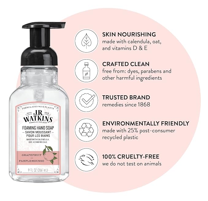 J.R. Watkins Foaming Hand Soap Pump - Image 2