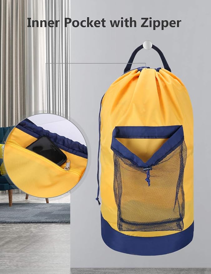 Dalykate Backpack Laundry Bag, Laundry Backpack - Image 4
