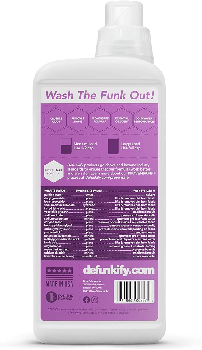 Laundry Detergent 62 Load/37.7 FlOz. 'Lavender' Liquid Laundry Detergent - Image 8