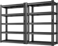 REIBII Garage Shelving Load 2000 LBS, Adjustable 5-Tier Storage Shelves by REIBII
