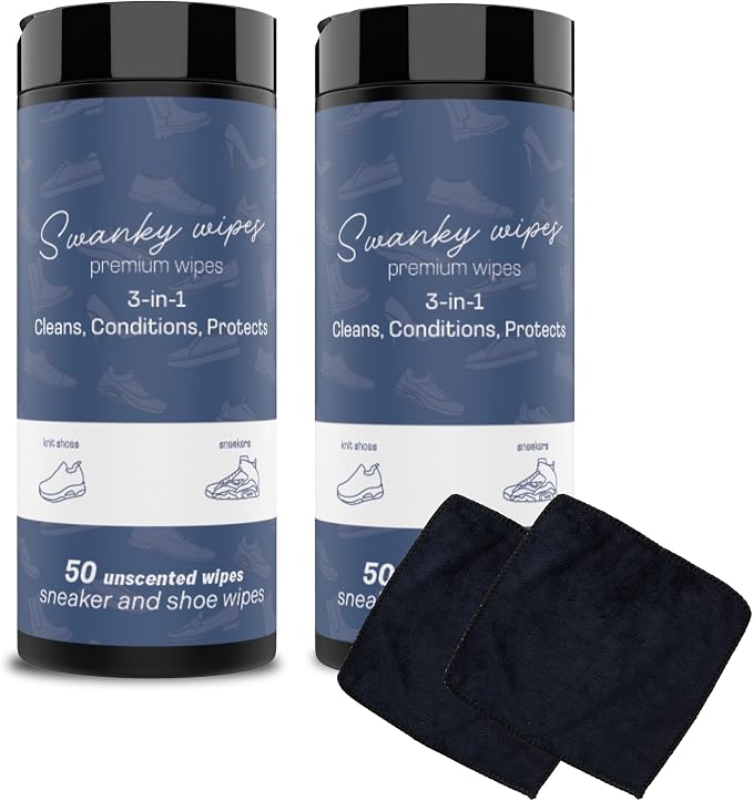 Swanky Shoe Cleaner Wipes by SwankyWipes