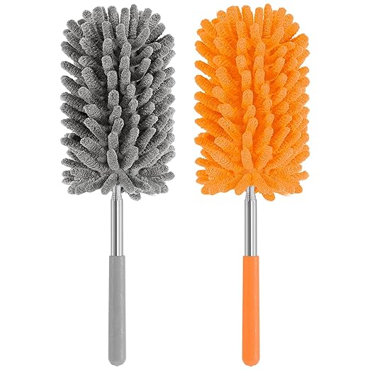 Mini Duster for Cleaning, 360° Bendable Hand Dusters by TIMIVO