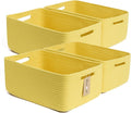 Large Storage Baskets for Organizing, Closet Shelf Baskets for Clothes Blanket by MiniArkStorageBasketsHome