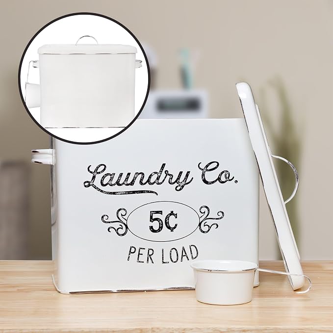 AuldHome Design Farmhouse Laundry Powder Container - Image 7