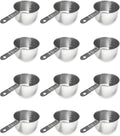 1 Cup Stainless Steel Measuring Cup | Sturdy Metal 250 ml | 240 cc | 8 oz | by Knupp+Co.