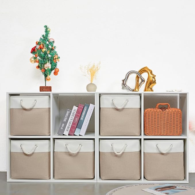13 x 13 Inch Storage Cubes，6 Pack Cube Storage Bins - Image 2
