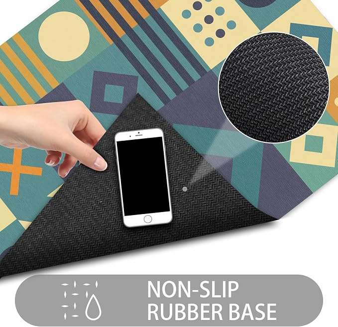Ultra Thin Door Mat Indoor Entrance, 1/10 in Thin Door Mats - Image 4