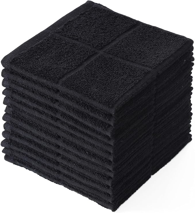 Glynniss Dishcloths Kitchen Highly Absorbent Dish Rags 100% Cotton Dish Cloths by Glynniss