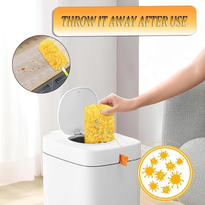Duster Refills Compatible with Swiffer Duster, 360 Heavy Duty Multi Surface - Image 4