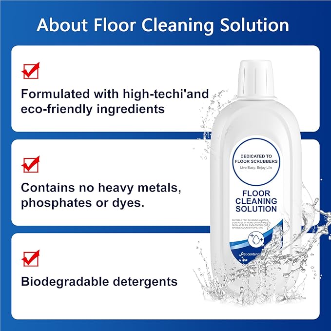 GCW Cleaning Solution Refill 500ML Blue Bottle Original Flavor Floor Cleaner - Image 5