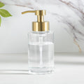 Enra Foam Soap Dispenser, 12oz Thick Glass Bathroom Soap Dispenser by Enra