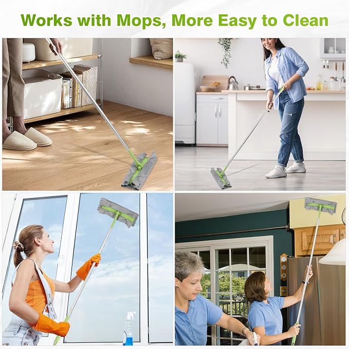 HOMEXCEL Microfiber Glass Cleaning Cloths-6PK, Stainless Steel, Premium - Image 7