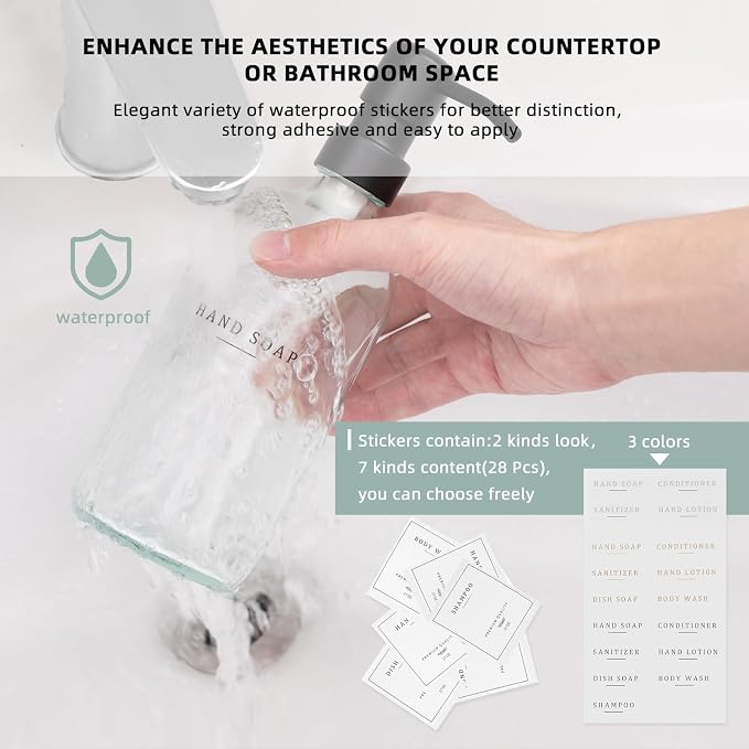 Glass Soap Dispenser - Image 4