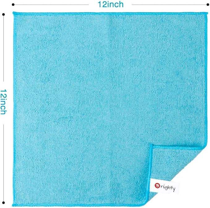 Orighty Microfiber Cleaning Cloth, 12 Pack Microfiber Towels - Image 5