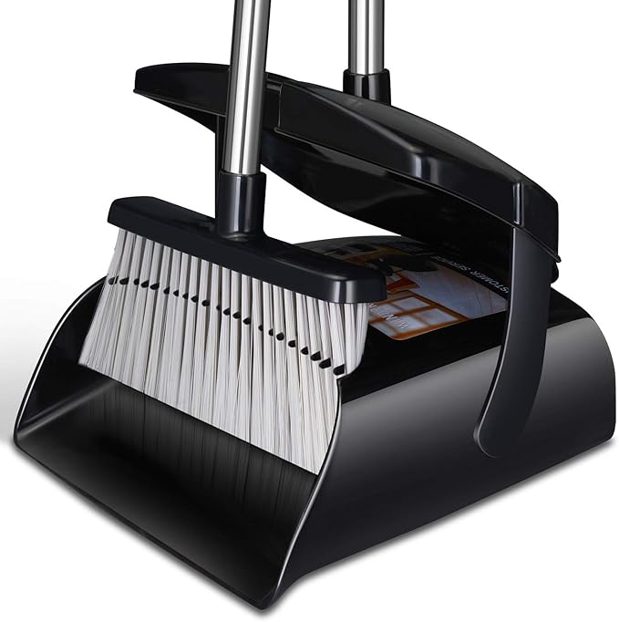 Broom and Dustpan Set for Home by Beimu