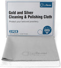 Jewelry Cleaning and Polishing Cloth, 100% Pure Cotton Silver Polishing Cloth by JLKCTHH