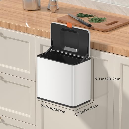 Mbillion Kitchen Compost Bin Hanging Trash Can - Image 5