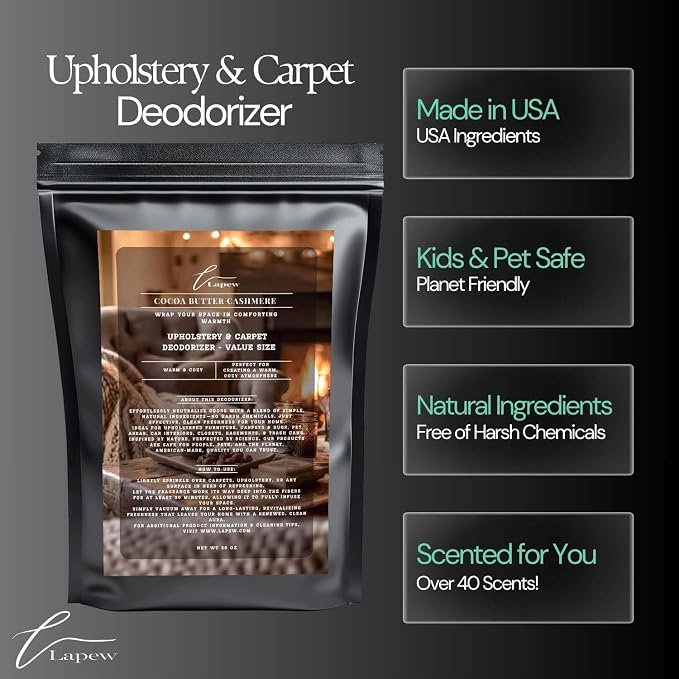 Cocoa Butter Cashmere Carpet Freshener Powder Refill 36 oz | Powerful Odor - Image 5