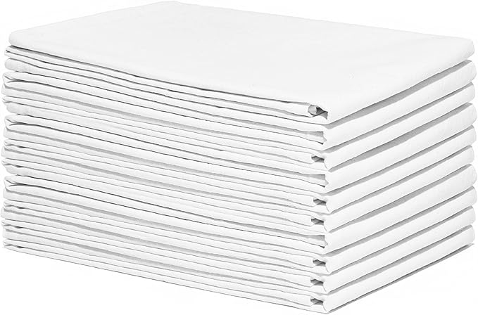 Organic Cotton White Dish Towels by OrganicCottonMart