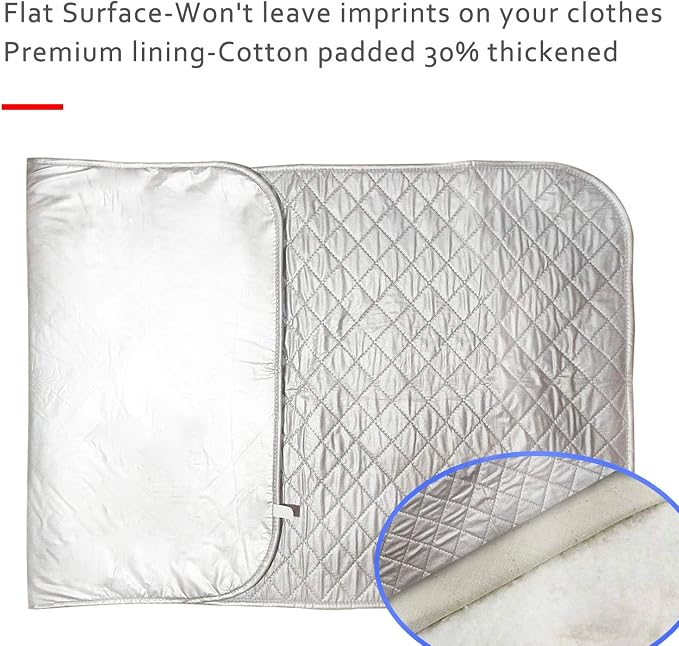 Ironing Mat, Thickened Ironing Blanket Ironing Pad, Double-Side Using Heat - Image 2