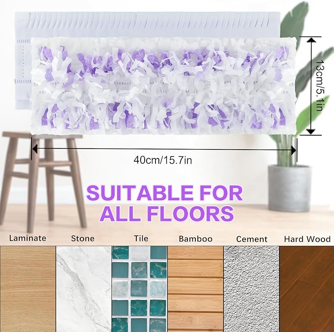 50 Count ‌Disposable Heavy-Duty Power Mop Pads Refills - Image 4