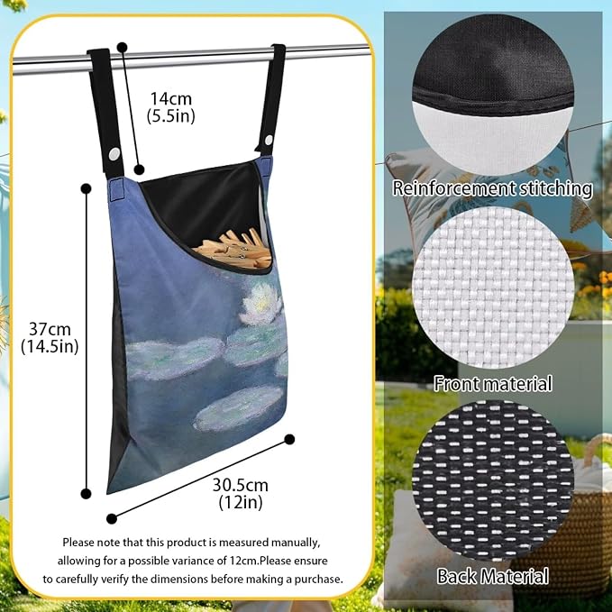 Outdoor Clothespin Storage Bag - Image 6