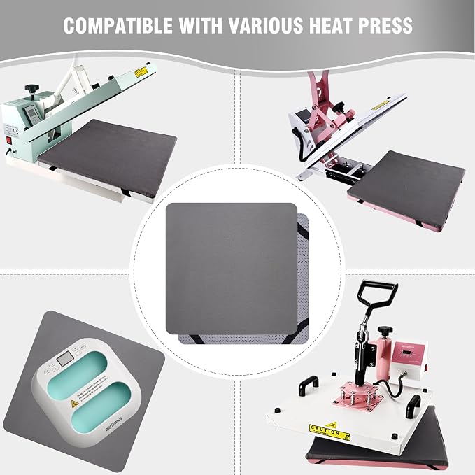 BetterSub Heat Press Mat, Washable Base - Image 6