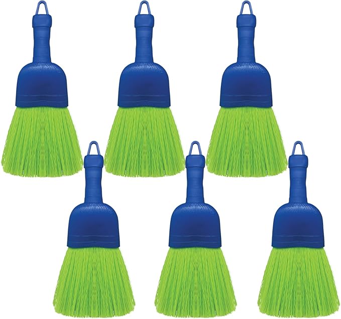 LOLA Whisk Broom, Hand Brush, 6 Pack, Durable Bristles, Whisks Away Dirt & by LolaProducts