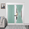 DWCN French Door Curtains – Rod Pocket Thermal Blackout Curtain by DWCN