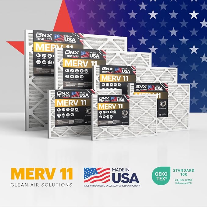 BNX TruFilter 20x25x2 Air Filter MERV 11 - Image 9