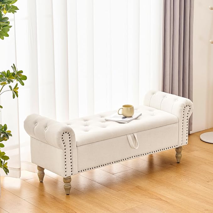 Furnimart Storage Bedroom Bench - Image 7