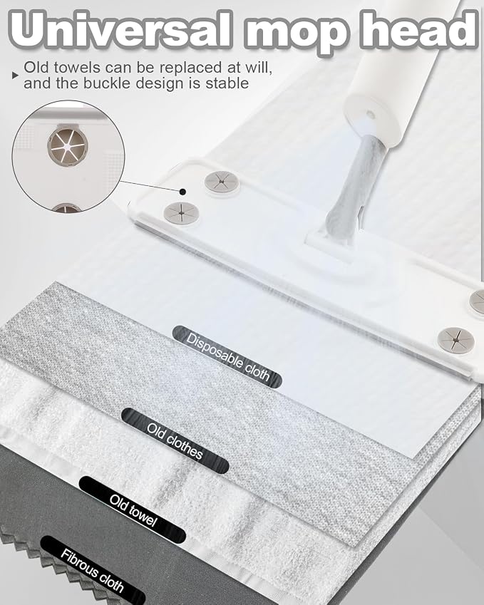 Spray Mop for Floor Cleaning Refillable Bottle - Image 3