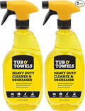 Tub O' Towels Heavy Duty Cleaner and Degreaser Spray Helps in Removing Oil Tar by TubOTowels